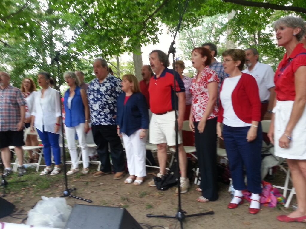 A Cappella Pops Performs at Independence Park